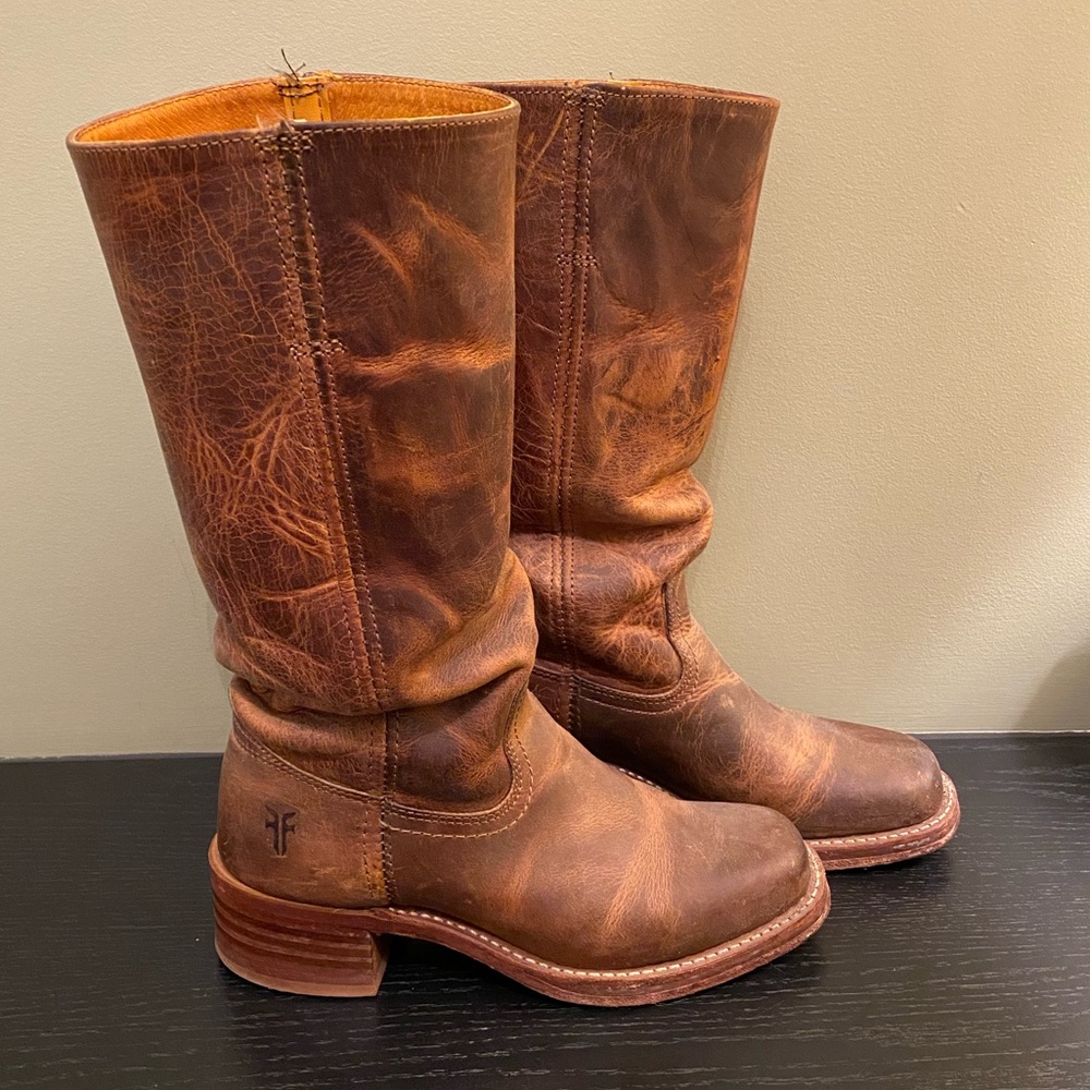 Frye leather boots